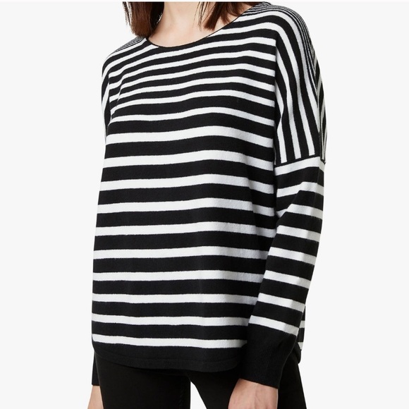 New French Connection Soft Striped Sweater Size M - Picture 5 of 5